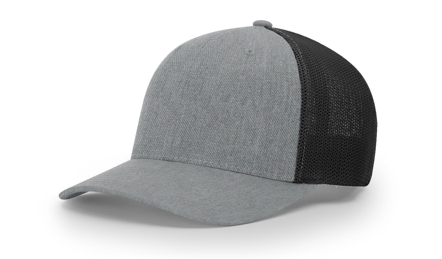Advance Fire Department Leather Patch Hat