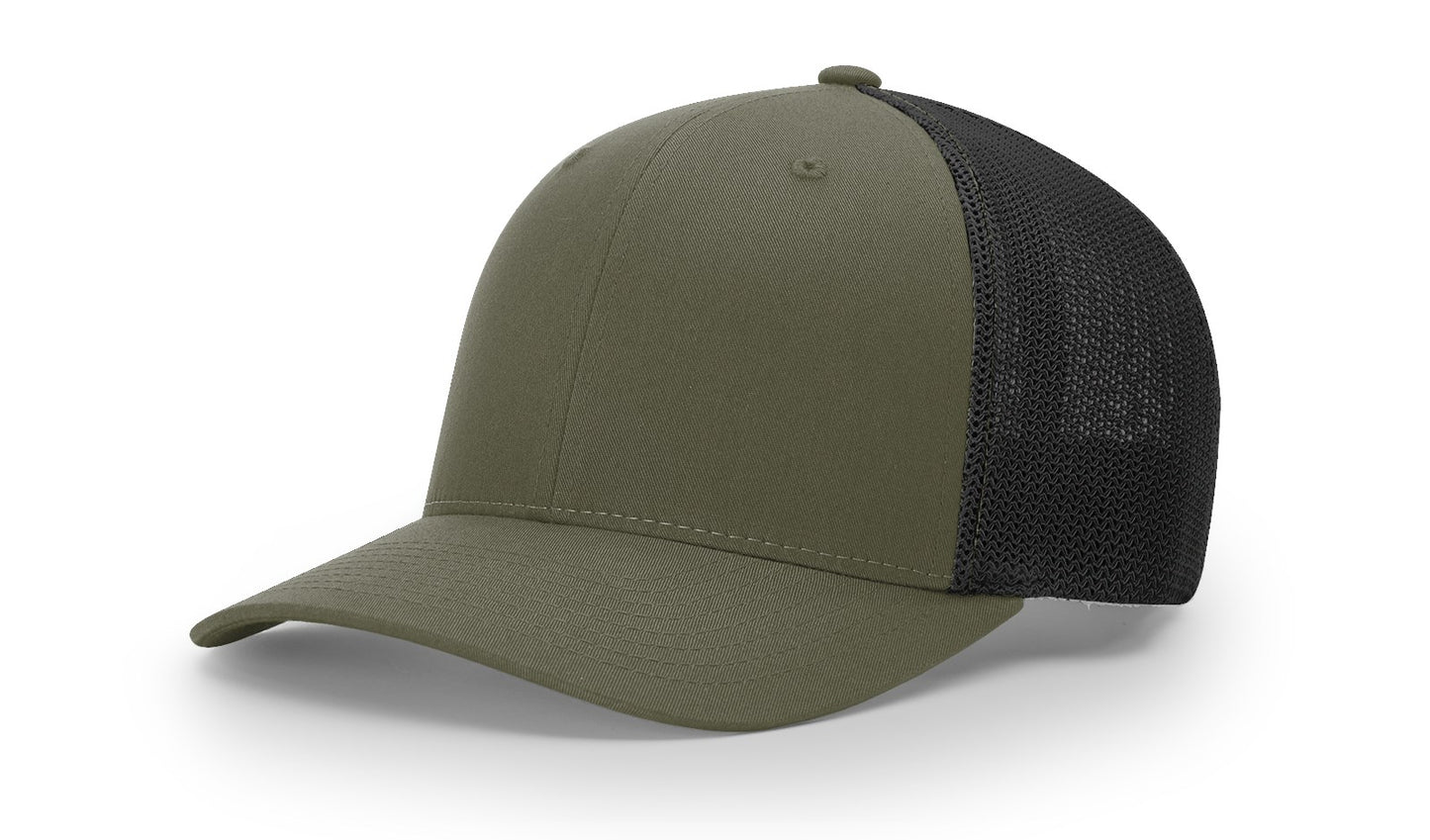 Advance Fire Department Leather Patch Hat