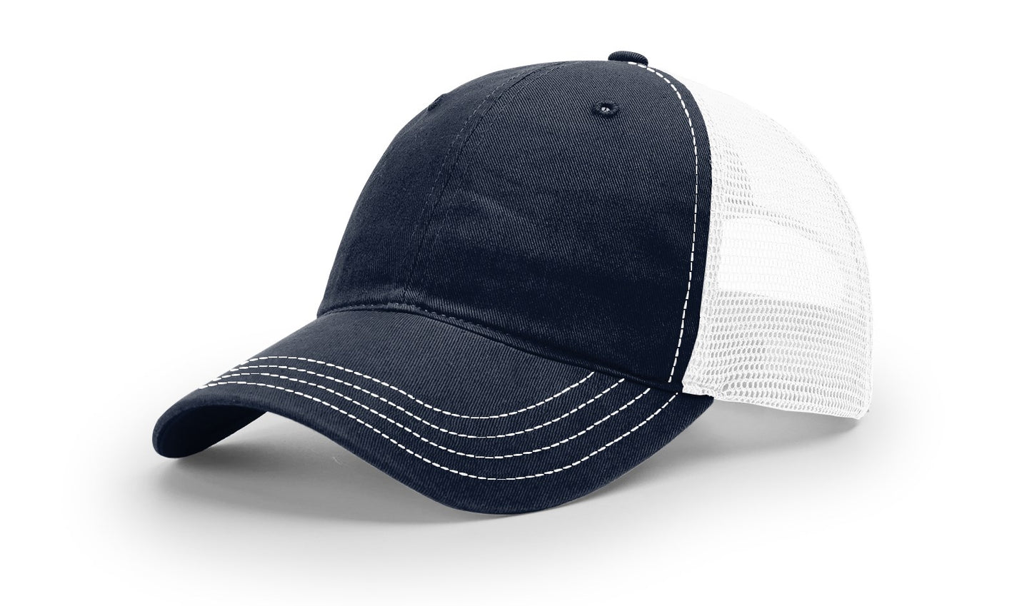 Advance Fire Department Leather Patch Hat
