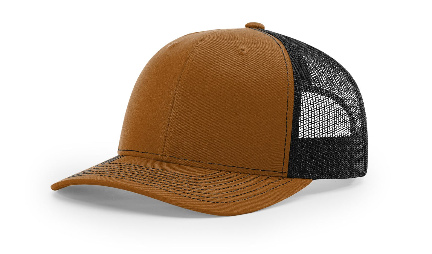 Advance Fire Department Leather Patch Hat