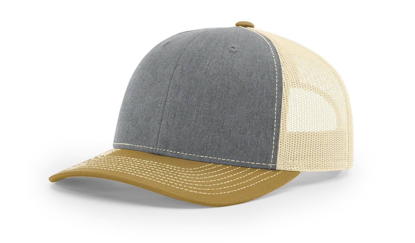 Advance Fire Department Leather Patch Hat