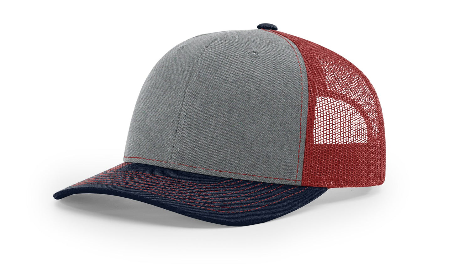 Advance Fire Department Leather Patch Hat