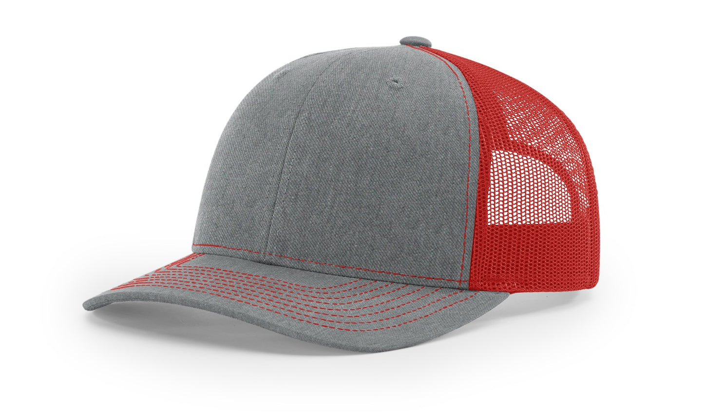 Advance Fire Department Leather Patch Hat