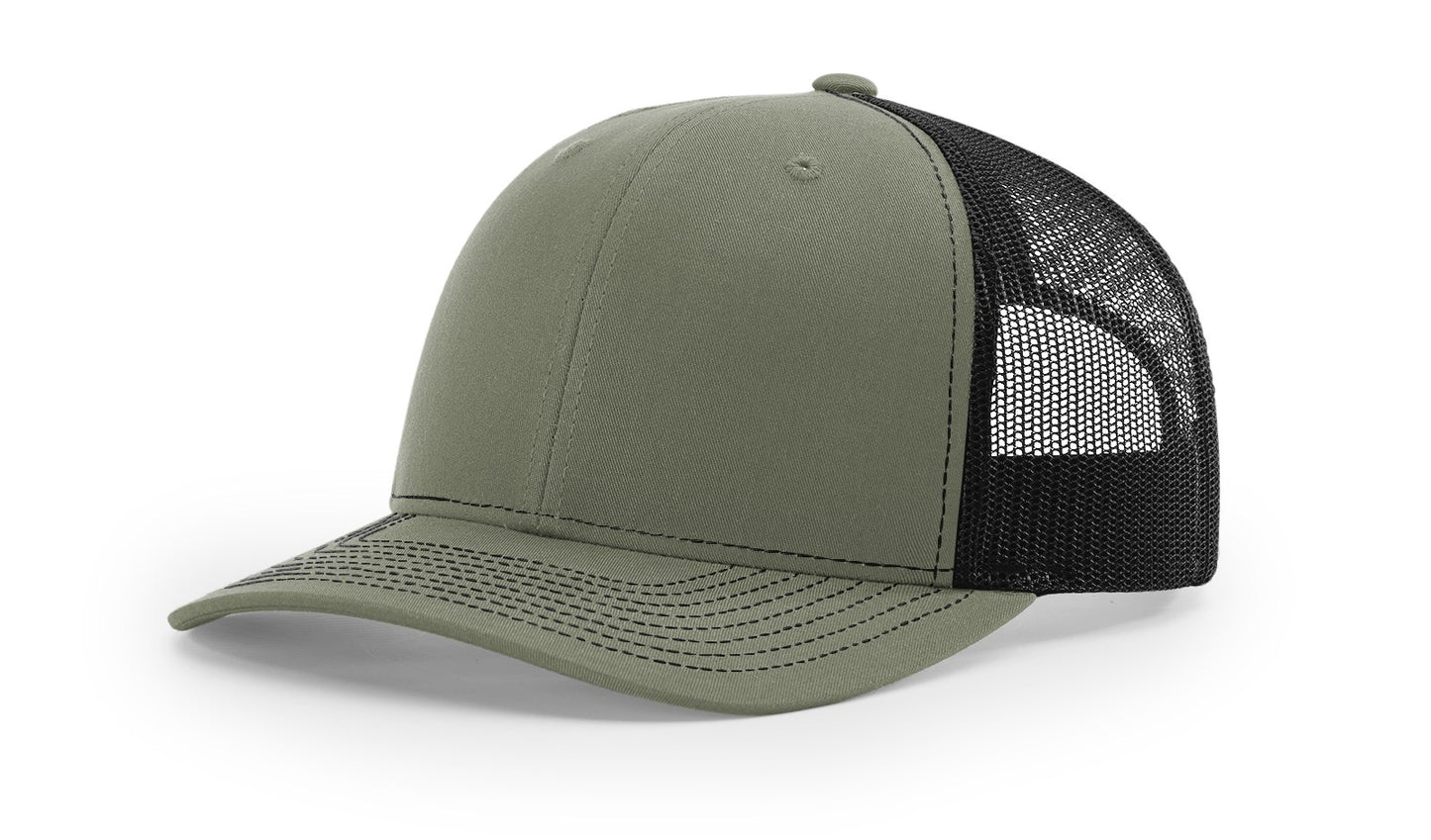 Advance Fire Department Leather Patch Hat
