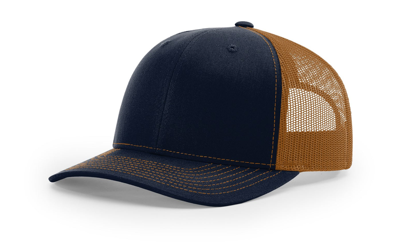 Advance Fire Department Leather Patch Hat
