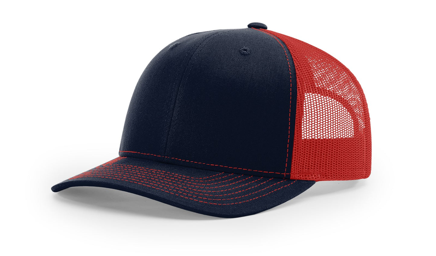 Advance Fire Department Leather Patch Hat