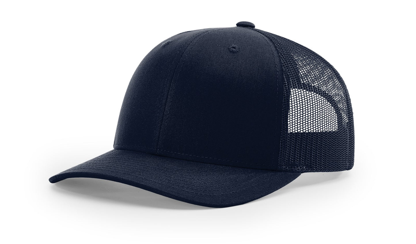 Advance Fire Department Leather Patch Hat