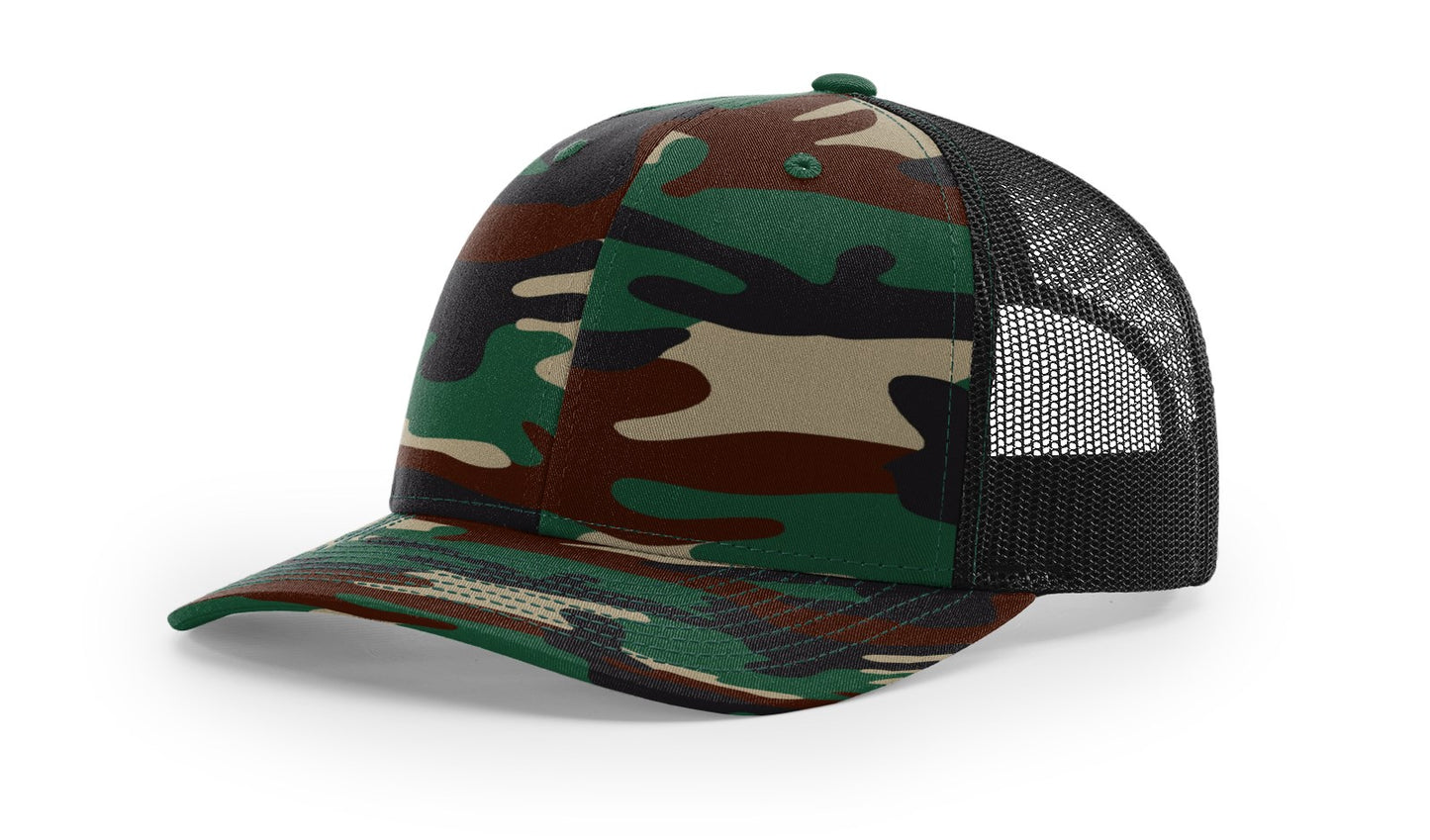 Advance Fire Department Leather Patch Hat
