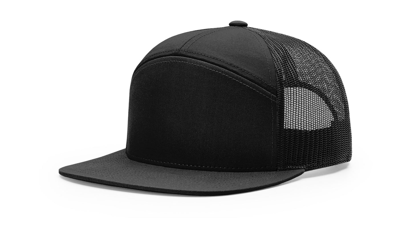 Advance Fire Department Leather Patch Hat