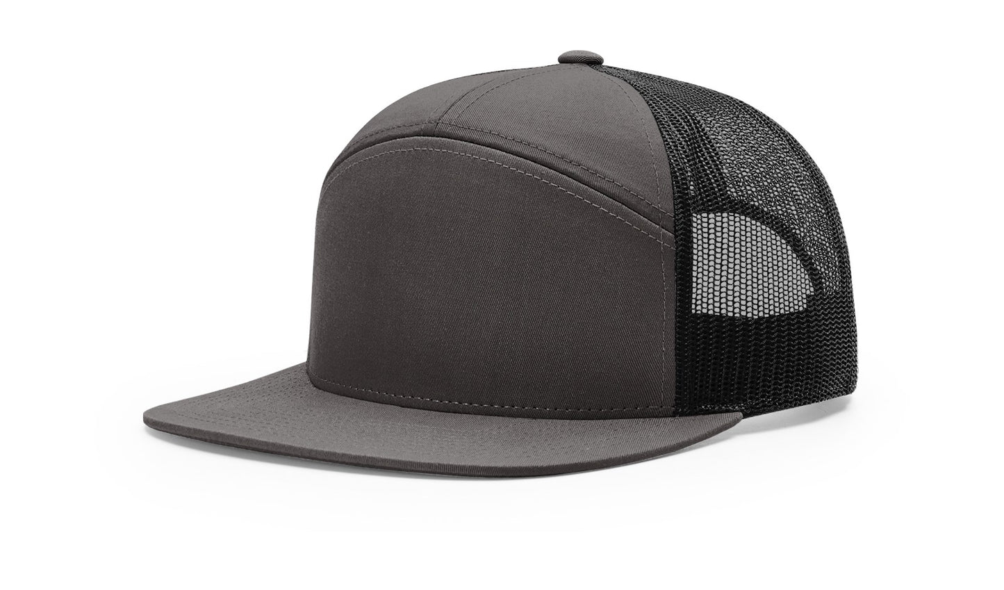 Advance Fire Department Leather Patch Hat