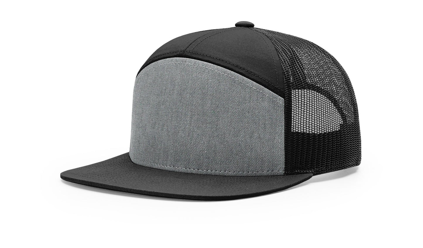 Advance Fire Department Leather Patch Hat