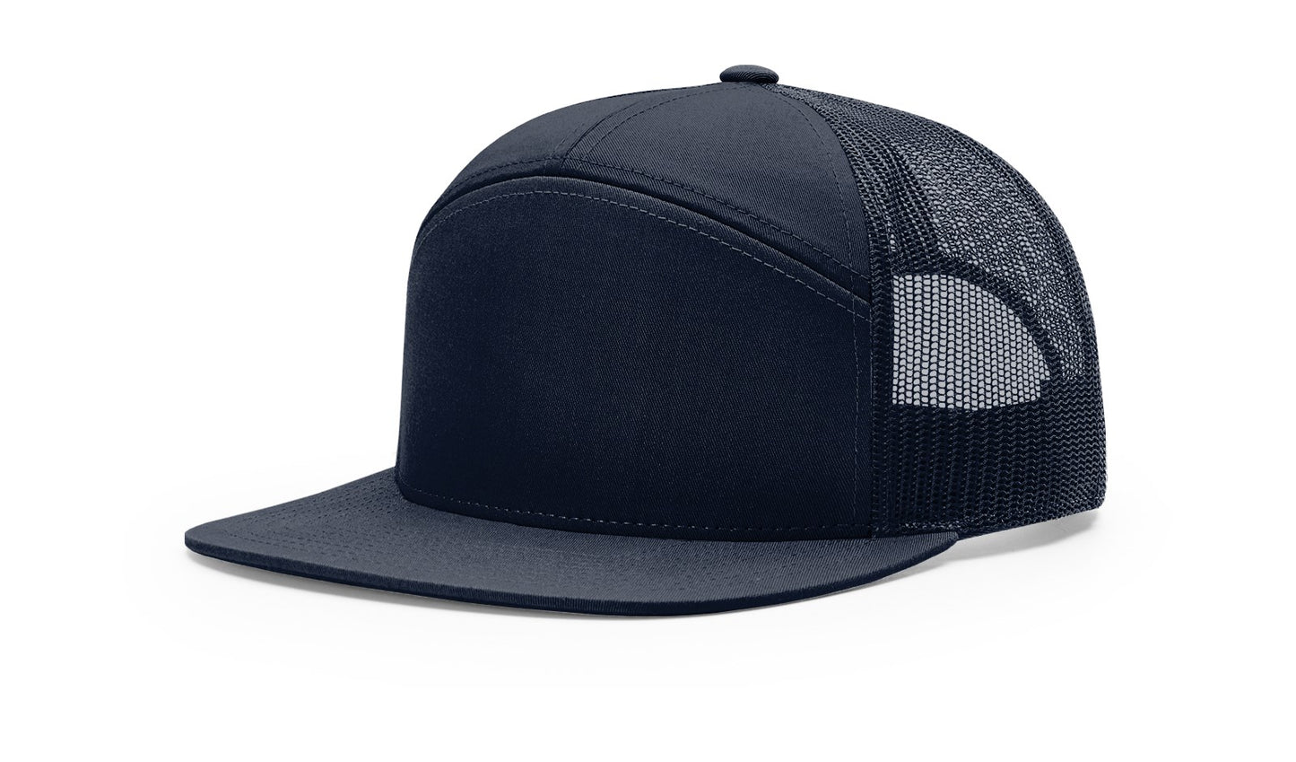 Advance Fire Department Leather Patch Hat