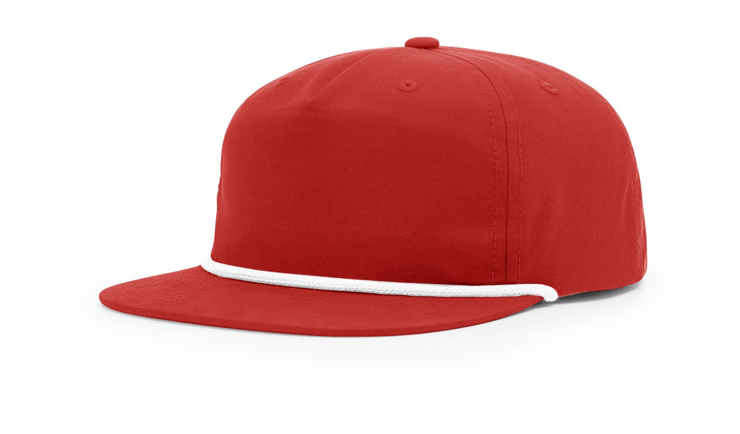 Advance Fire Department Leather Patch Hat