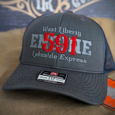 Firefighter hat, Custom Richardson fire department hat, first responder hats, firefighter leather patch hats, Custom firefighter hats, fireman gifts, Fire shield hat Thin red line hats, Custom fire department hats, leather head, custom embroidered hats, fire department hats