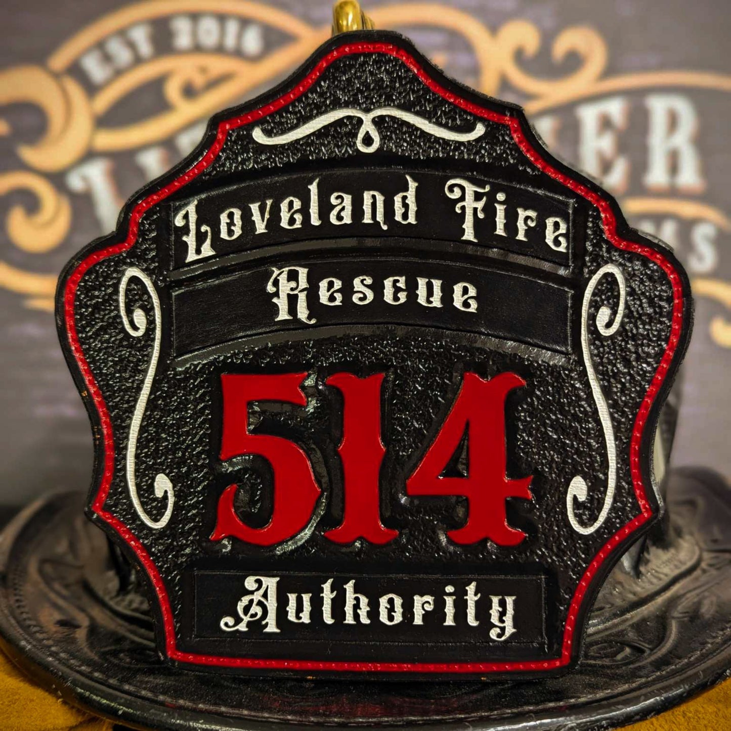 Custom firefighter helmet shield For Cairns N5A, N6A, and Phenix TL2 Helmets