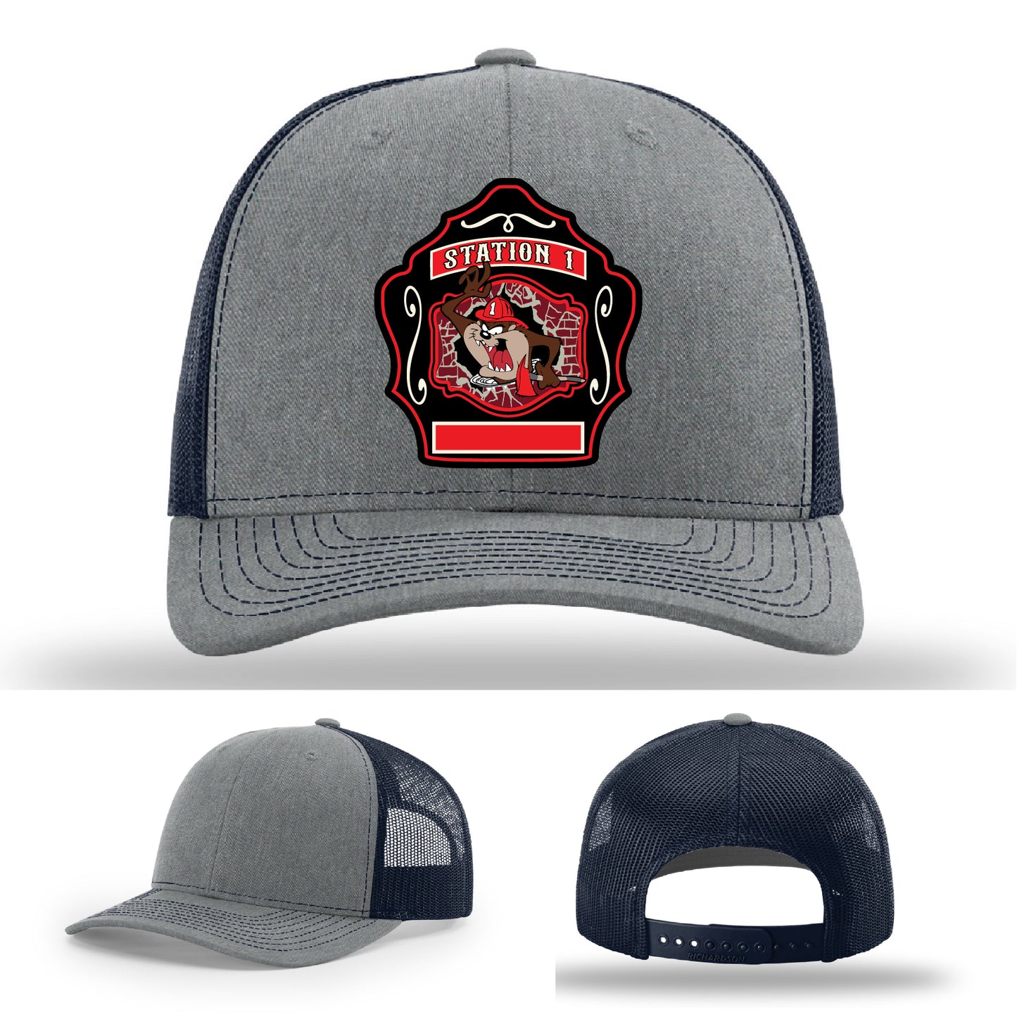 Western Taney firefighter patch hat representing Station 1