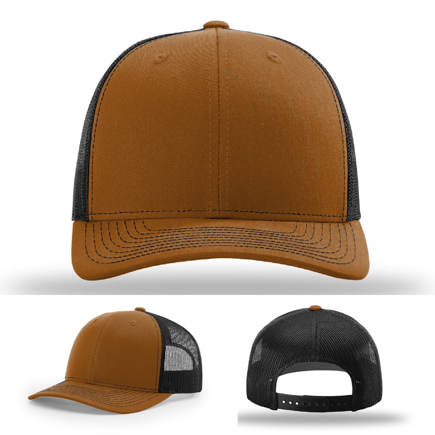 Corporate leather patch hat – personalized with your logo