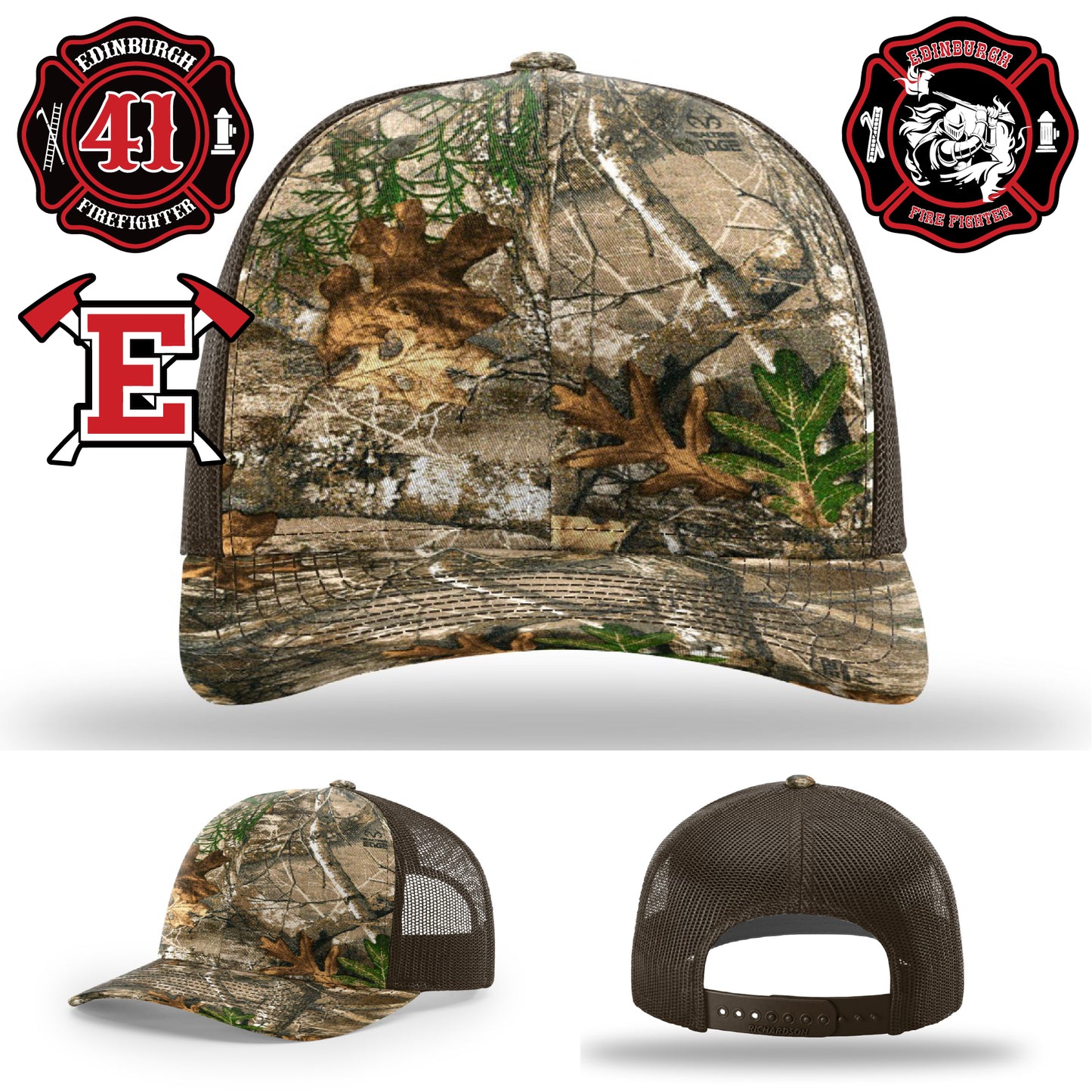 Custom hat crafted for firefighters and first responders