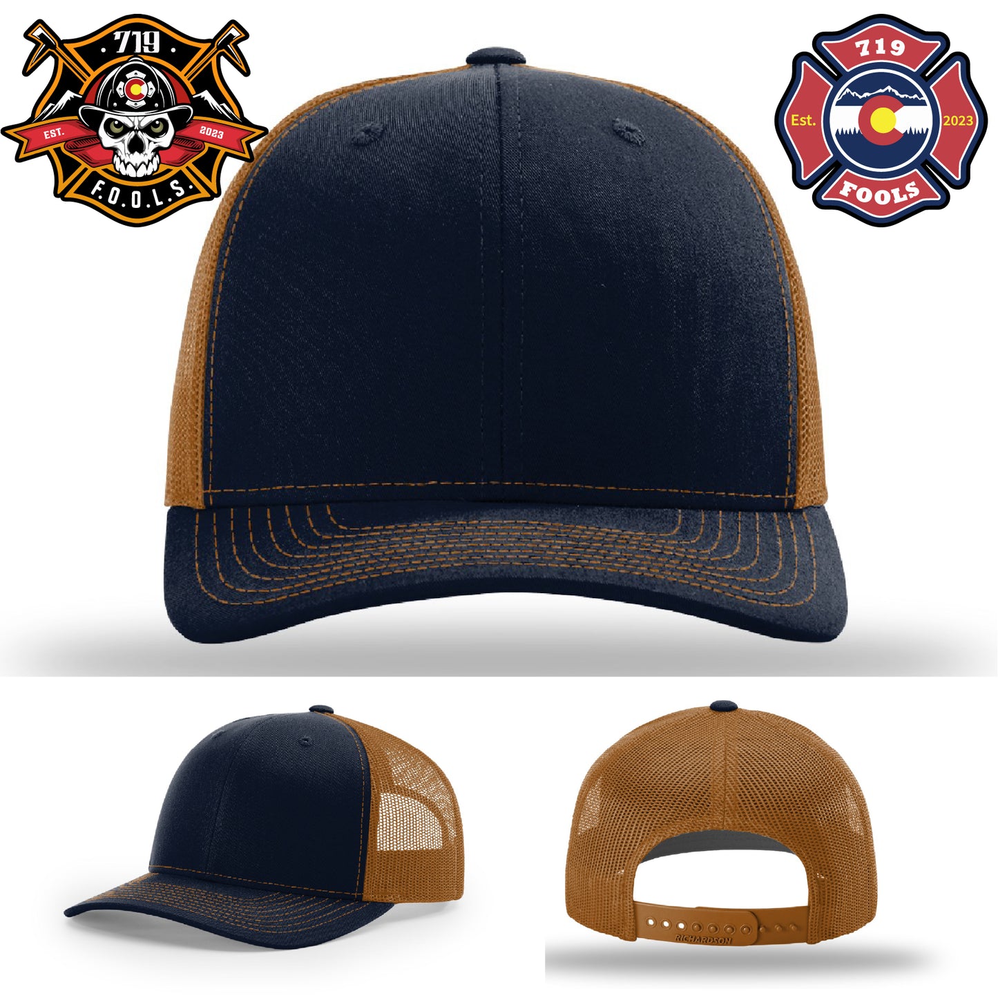 719 FOOLS patch hat – built on trusted Richardson brand