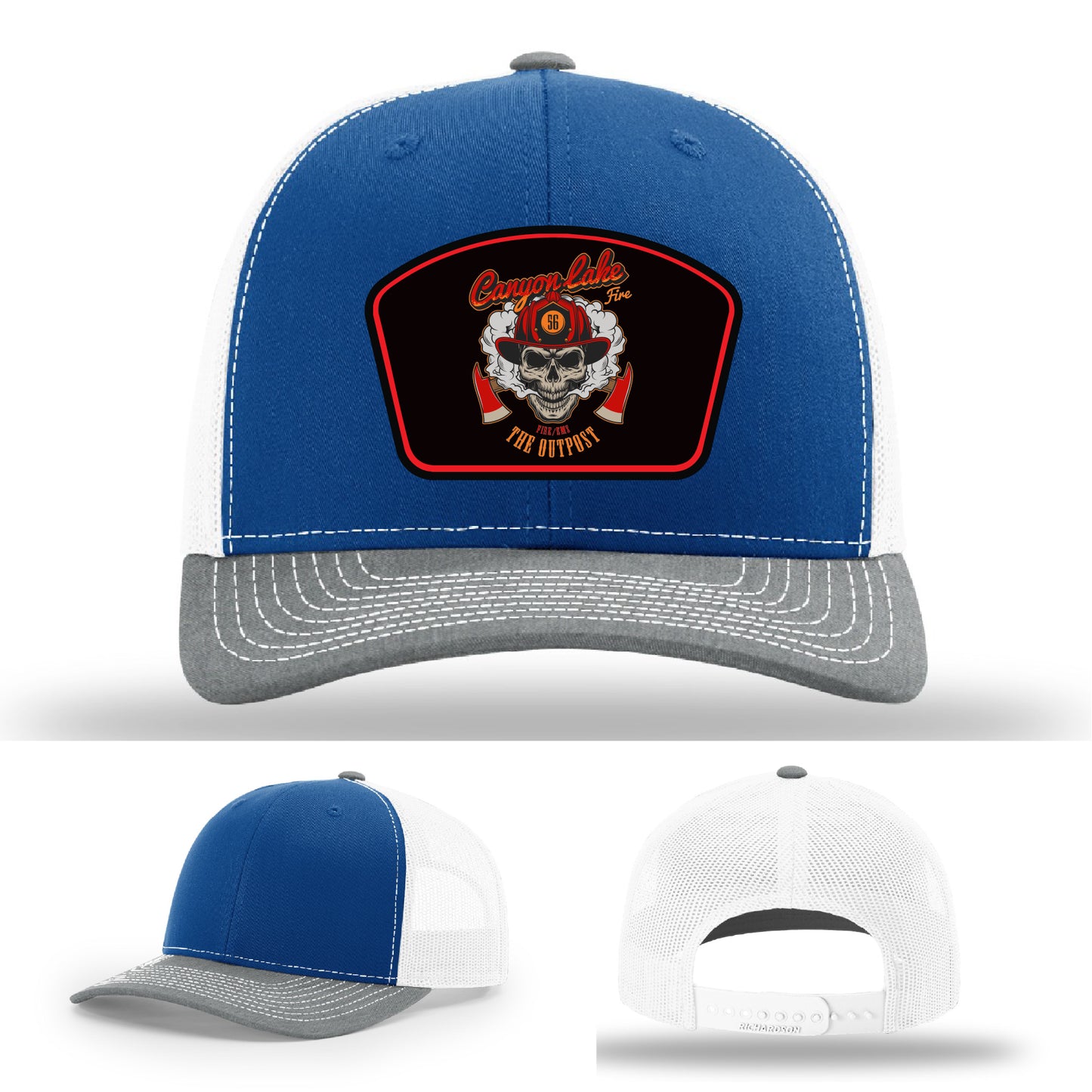 gear up with this Canyon Lake Fire/EMS firefighter hat