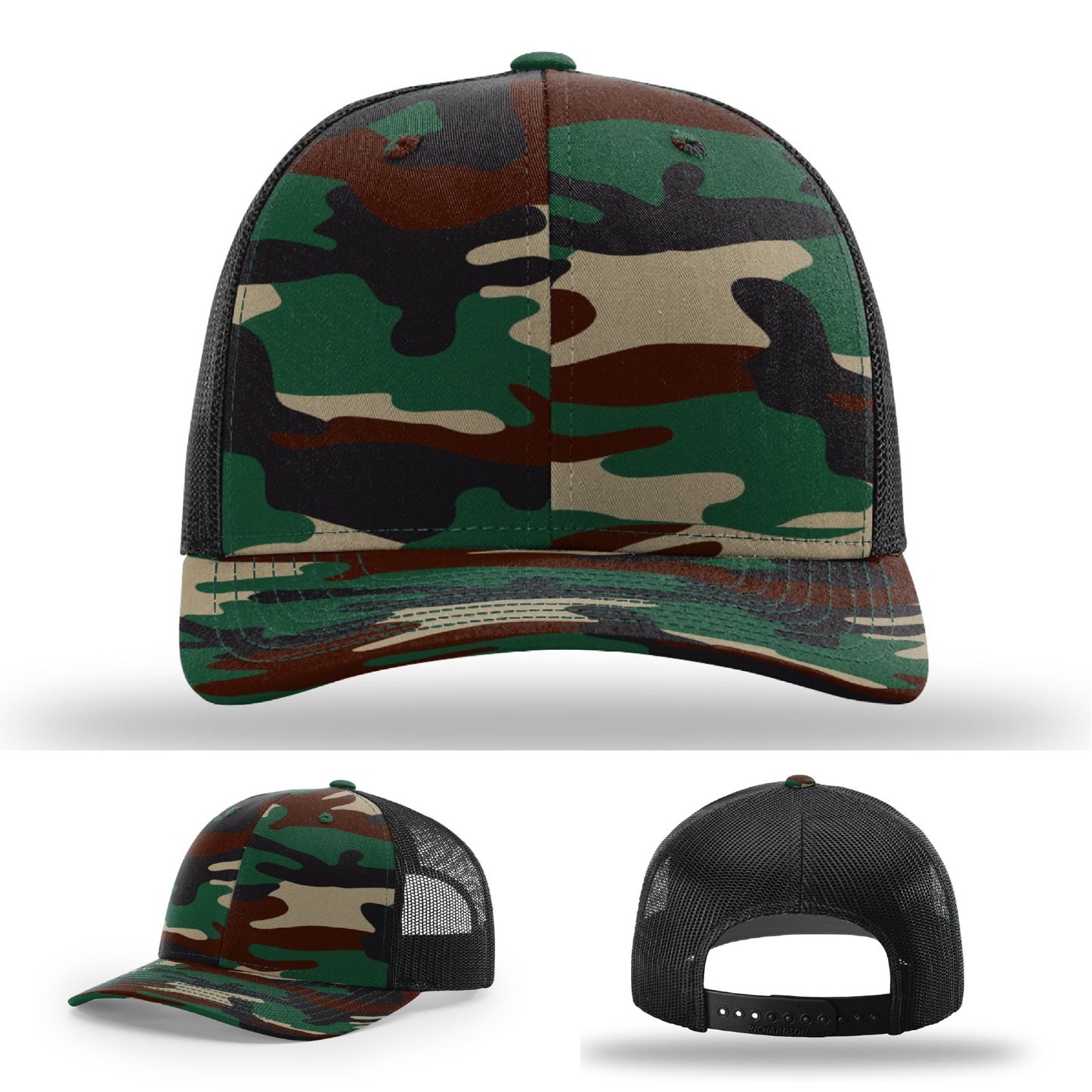 Simple and stylish leather patch hat for daily use