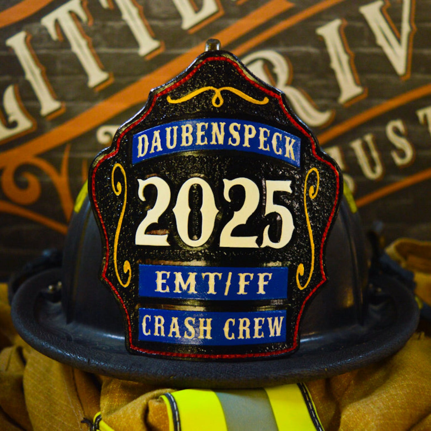 Custom firefighter helmet shield For Cairns N5A, N6A, and Phenix TL2 Helmets