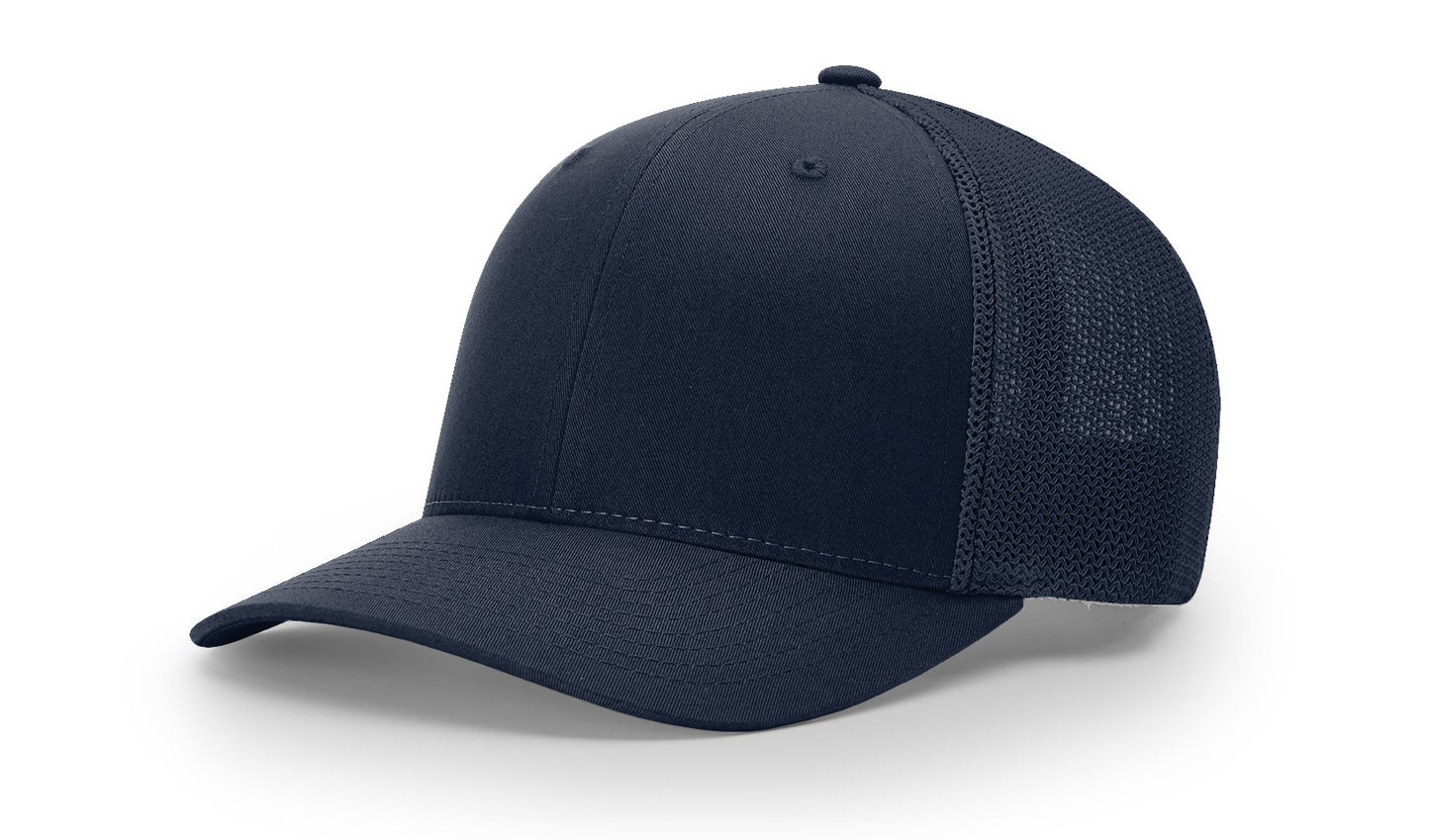 Advance Fire Department Leather Patch Hat