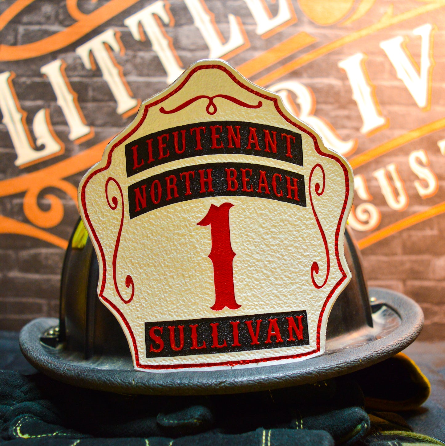 Custom firefighter helmet shield For Cairns N5A, N6A, and Phenix TL2 Helmets