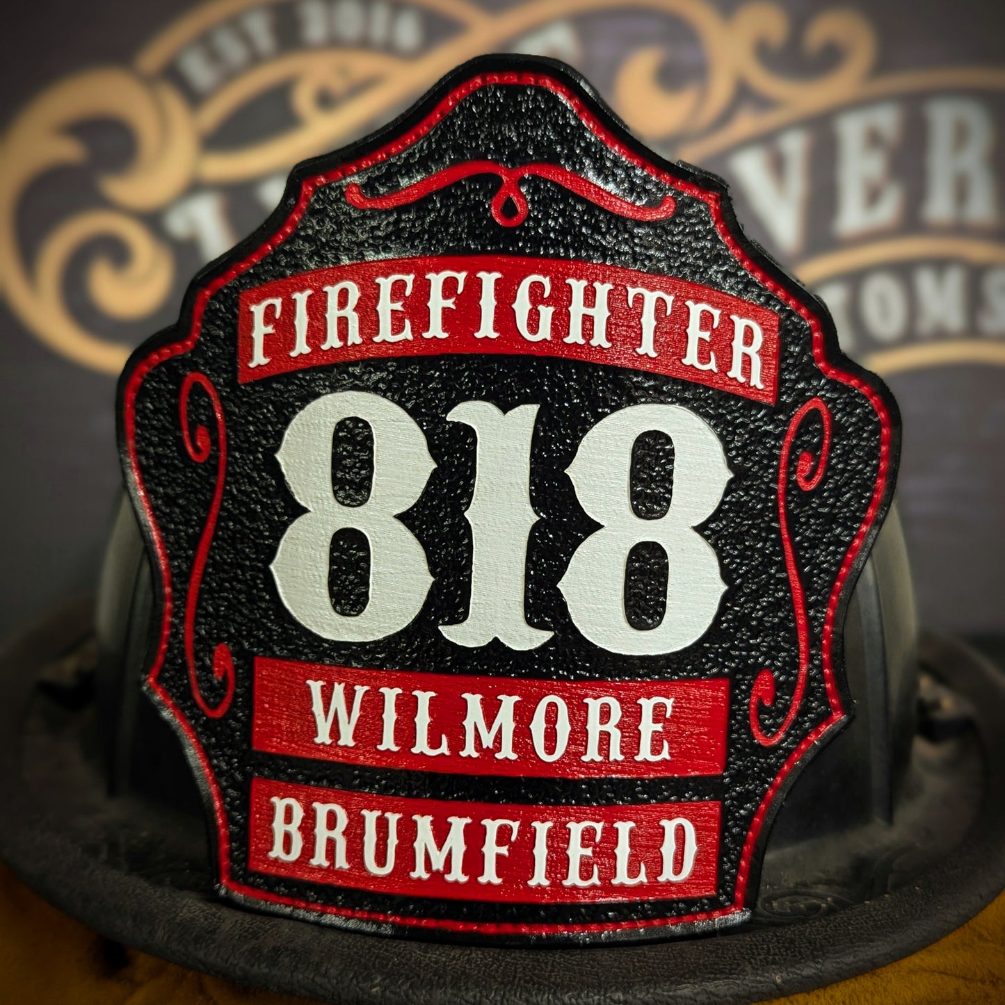Custom firefighter helmet shield For Cairns N5A, N6A, and Phenix TL2 Helmets