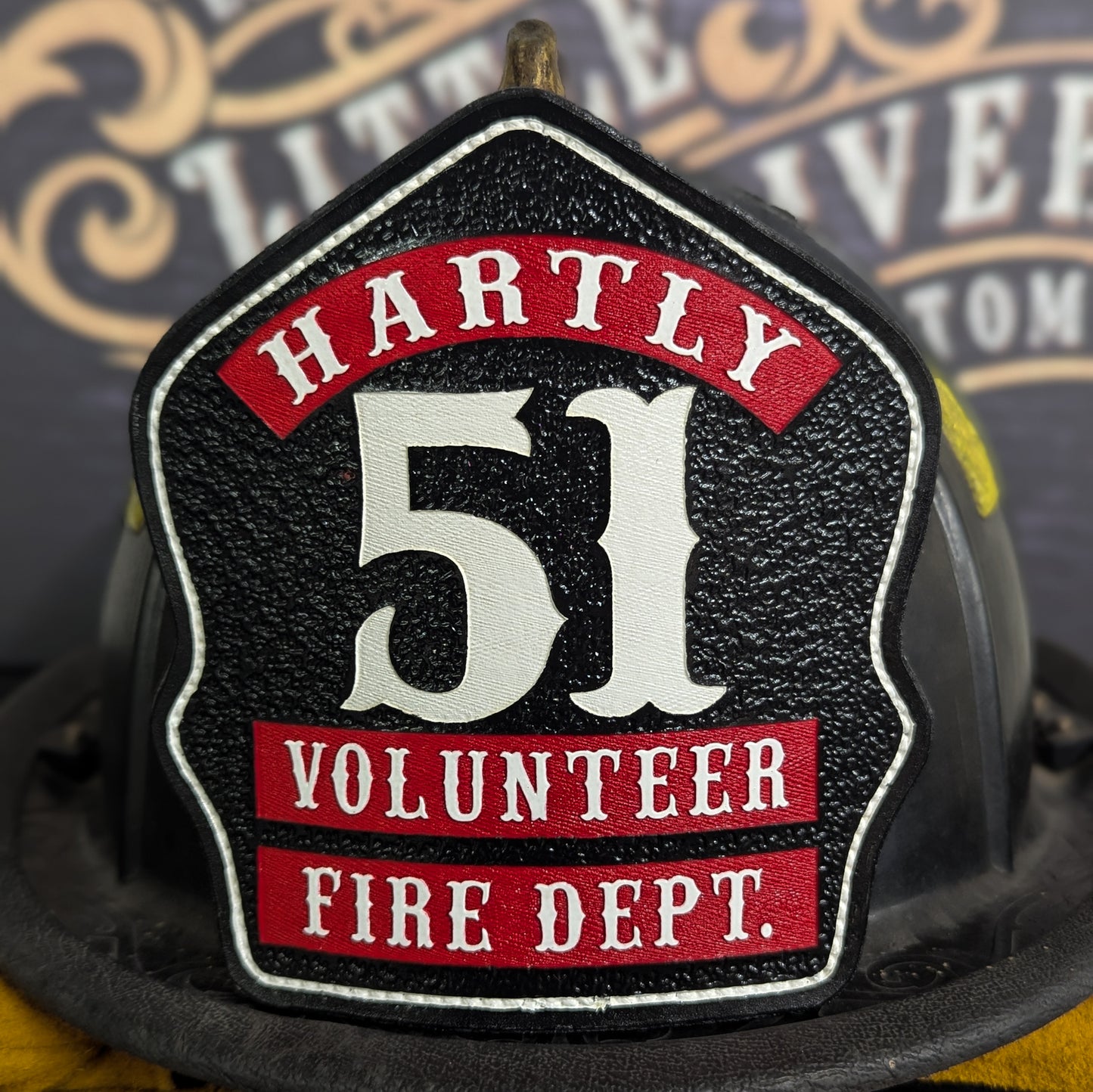 Custom firefighter helmet shield For Cairns N5A, N6A, and Phenix TL2 Helmets