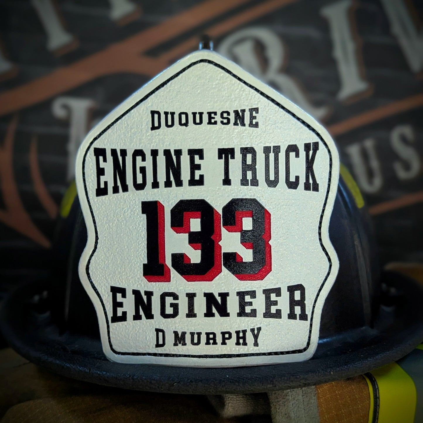 custom firefighter shield – crafted for elite fire crews