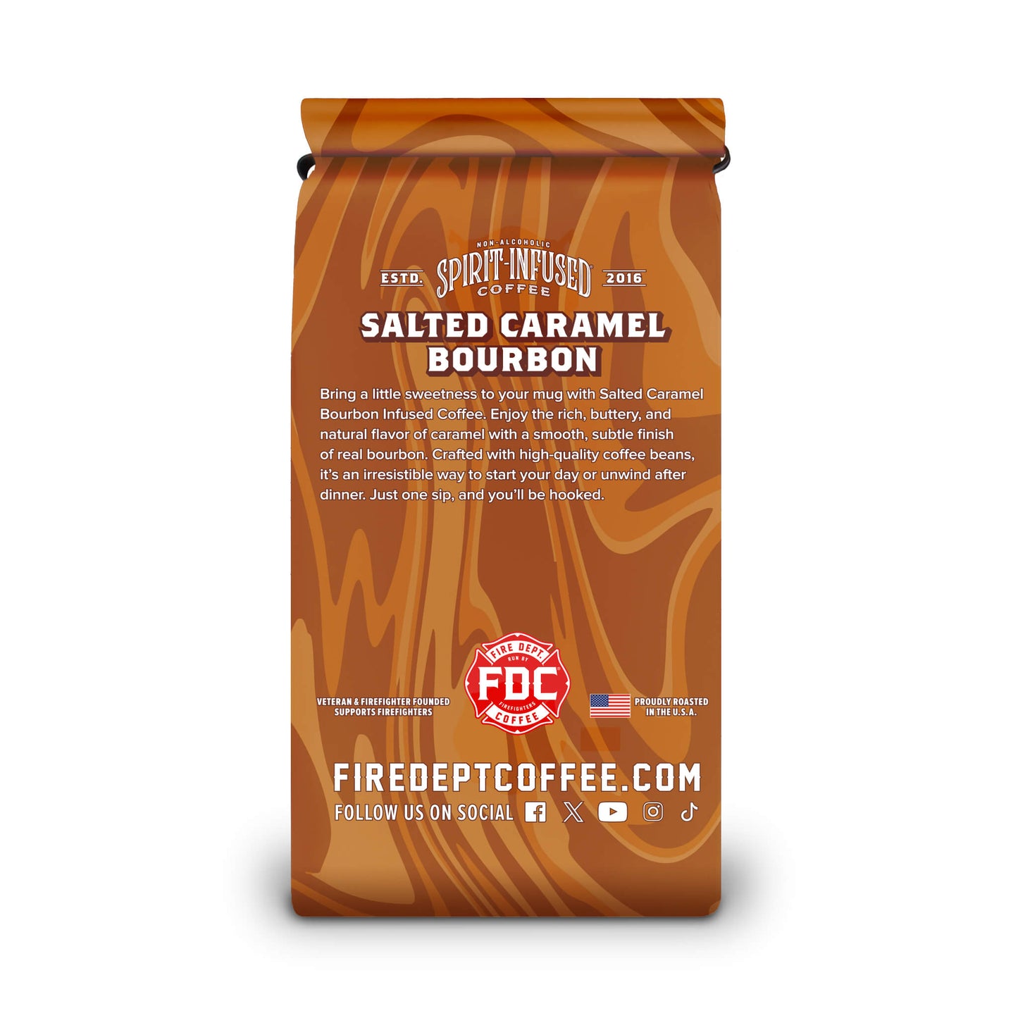 Salted Caramel Bourbon Infused Coffee