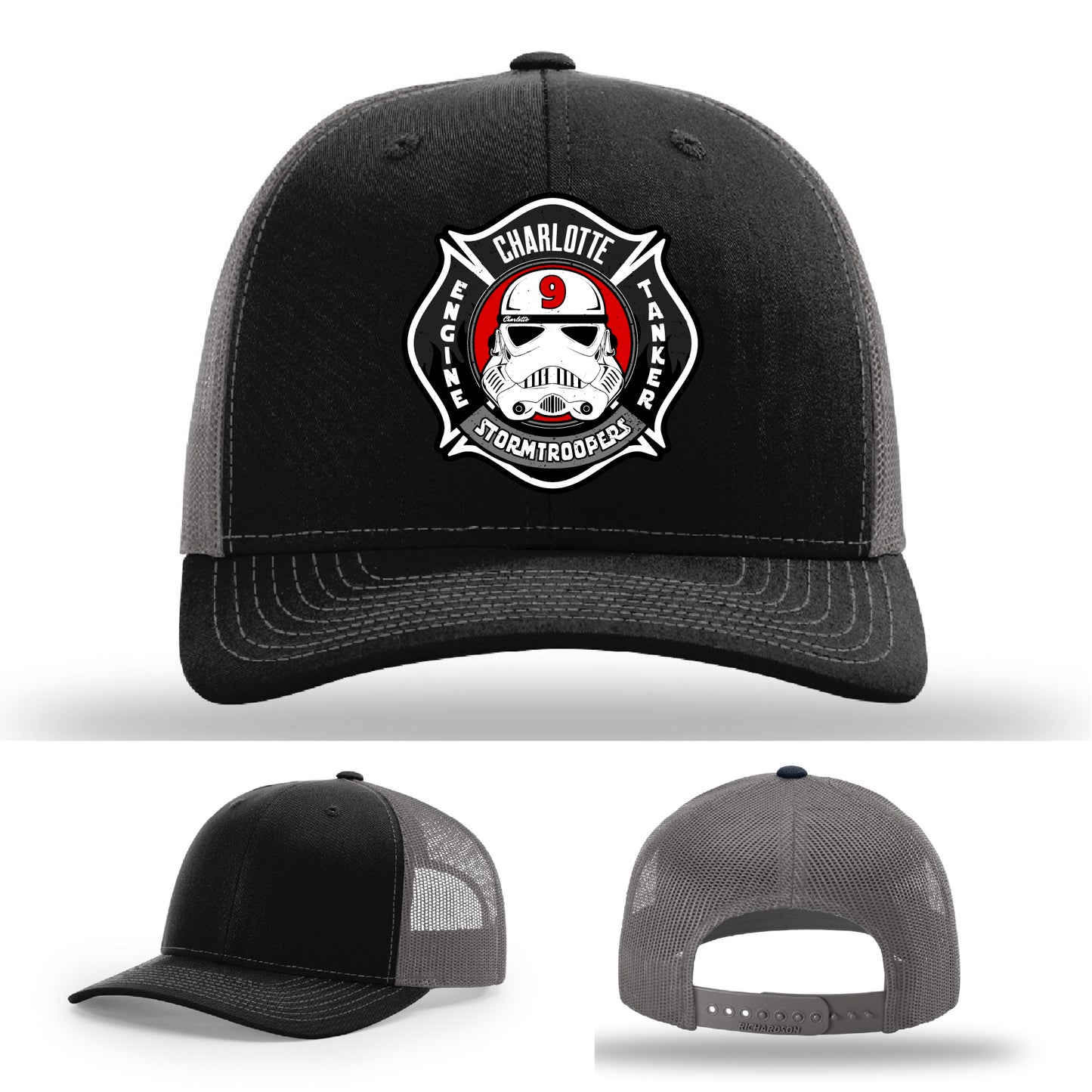 Firehouse tough Charlotte Station 9 firefighter hat