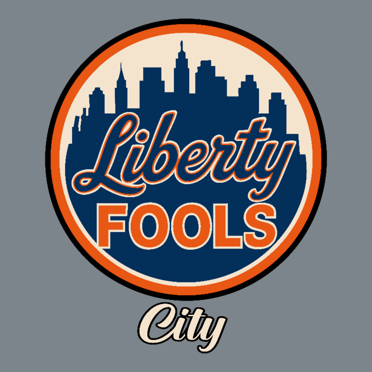Liberty City FOOLS firefighter hat with custom logo β representing the Liberty FOOLS mission and spirit.