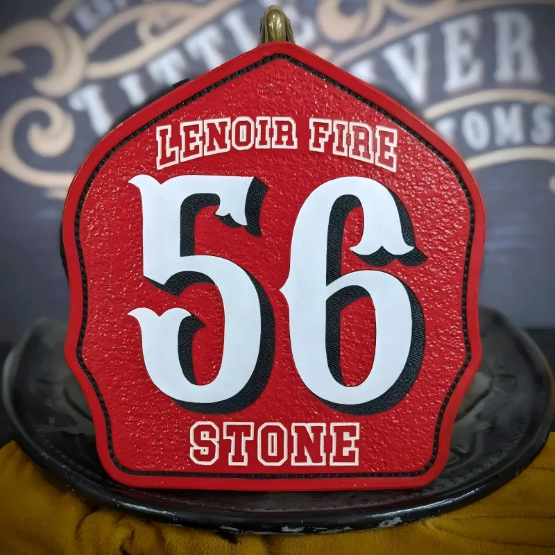 Durable handmade classic custom helmet shield firefighter gear