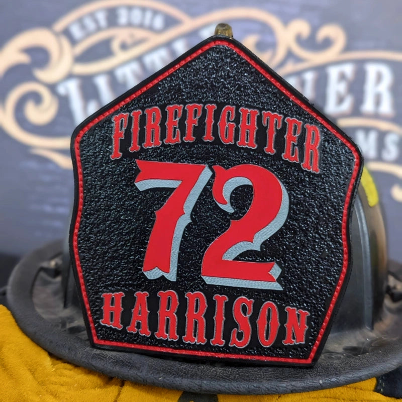 Classic custom helmet shield firefighter gear built tough