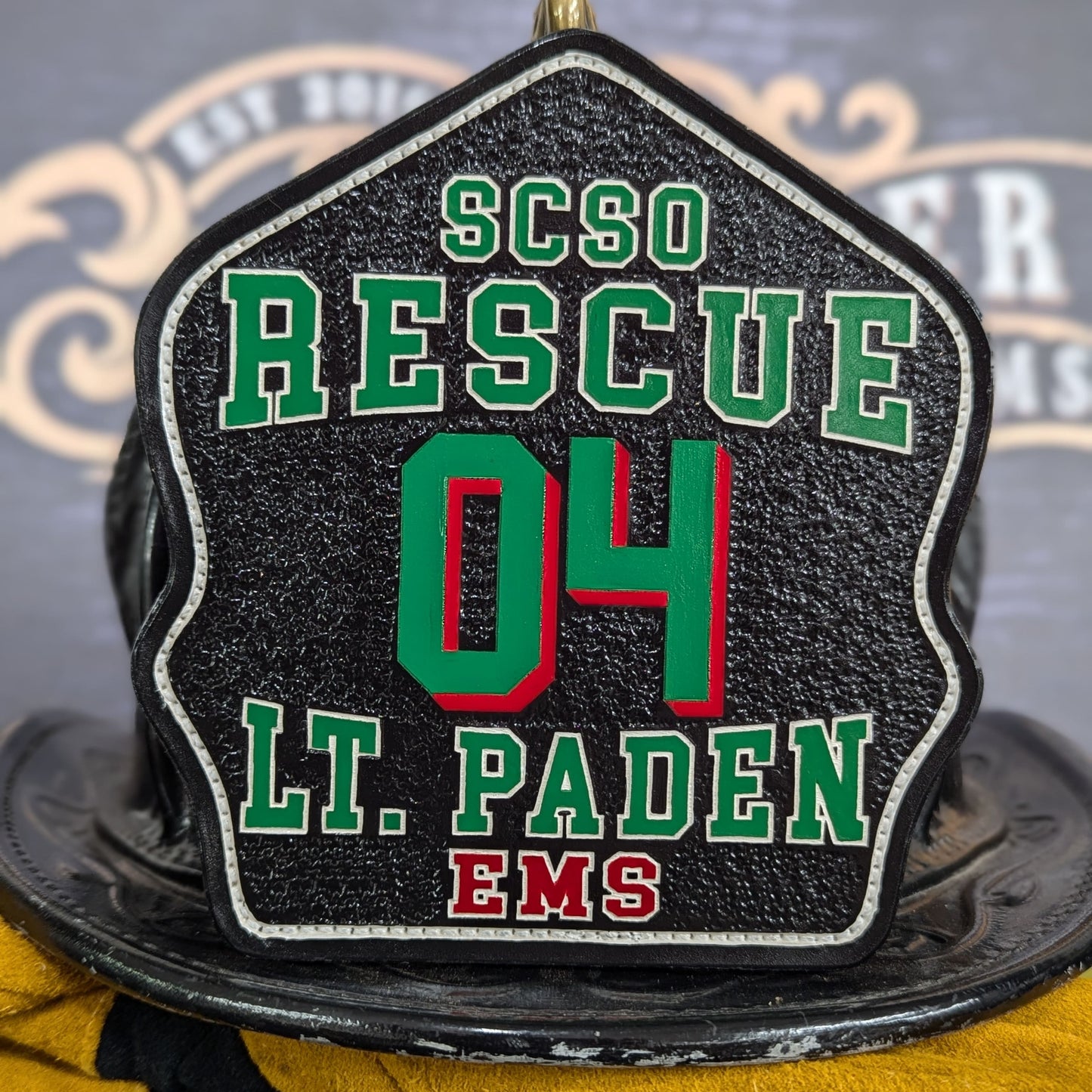 fire gear helmet shield – custom identity for your lid