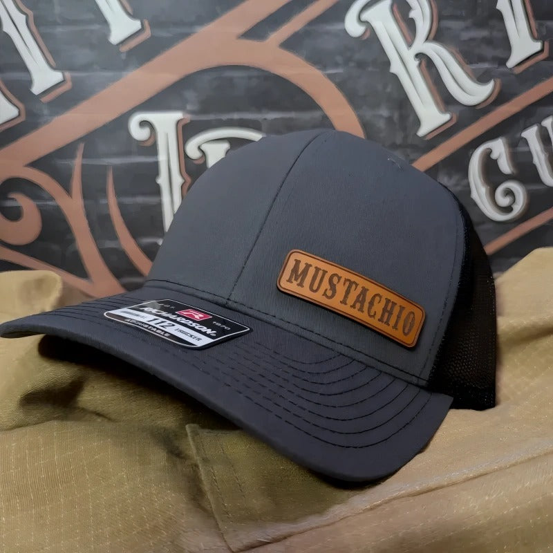 Lifestyle hat with textured Low Ride leather patch and durable build