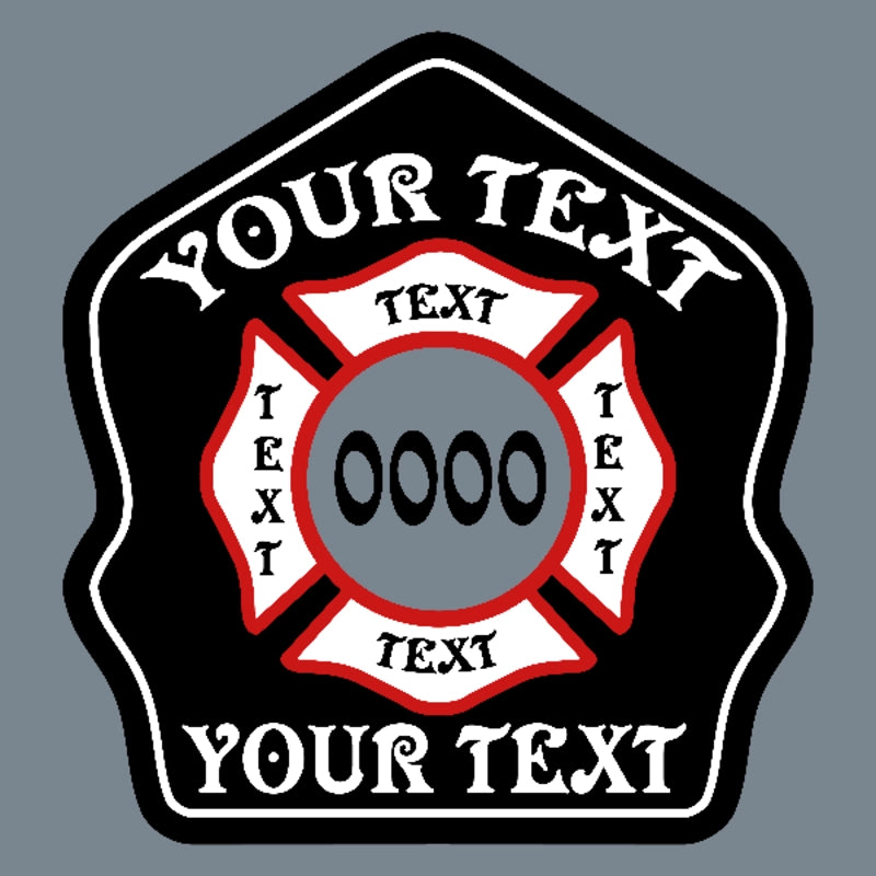 Traditional Maltese firefighter helmet shield