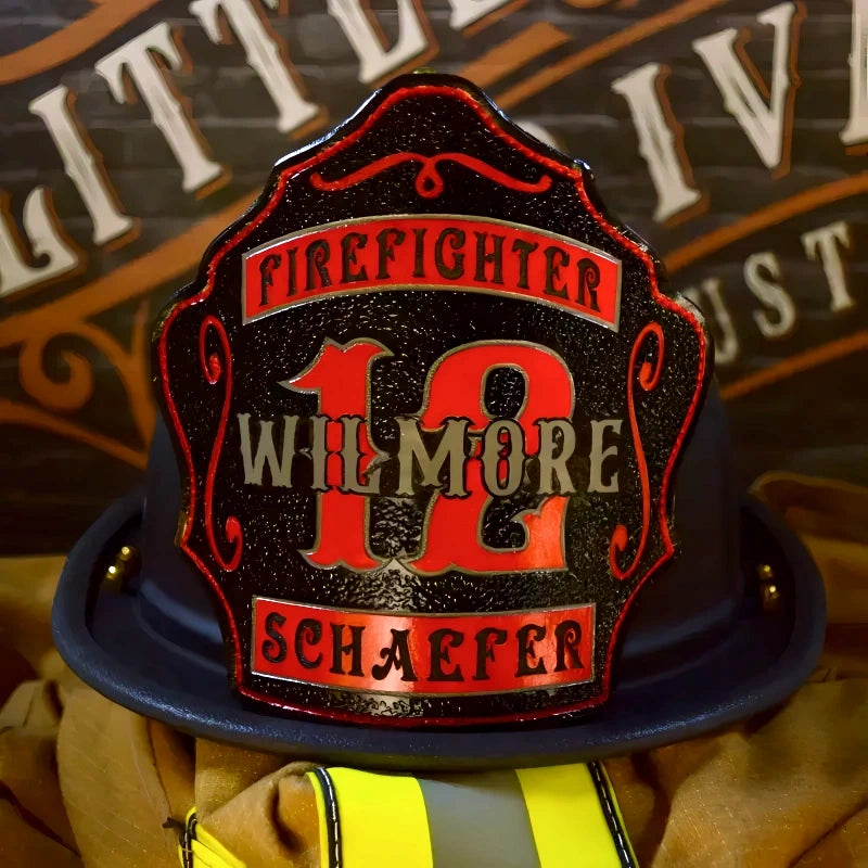 The Deuce firefighter helmet shield tradition ready design