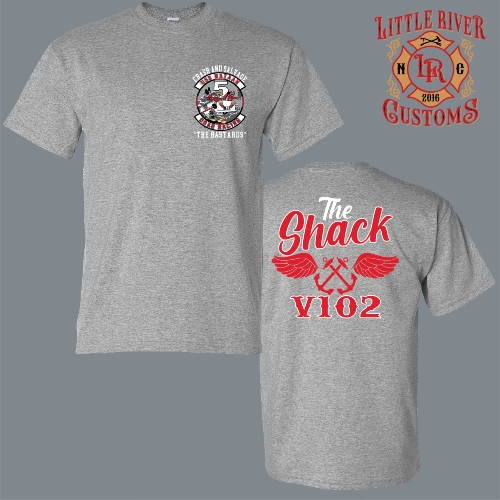 uss bataan crash and salvage department shirt