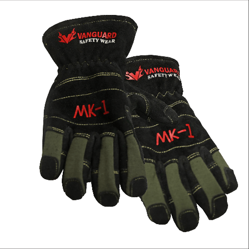 NFPA certified Vanguard MK1 fire gloves built for heat and grip