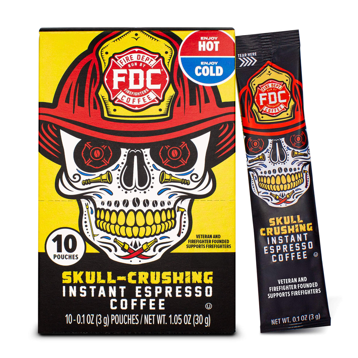 Skull Crushing Instant Espresso Coffee