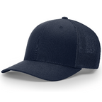 Fire department leather patch hat gallery view two