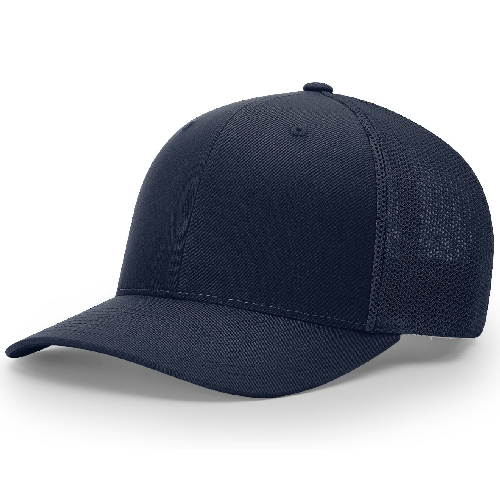 Folly Beach Firefighter Leather Patch Hat