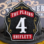 1st Due custom helmet shield for firefighters with live preview option