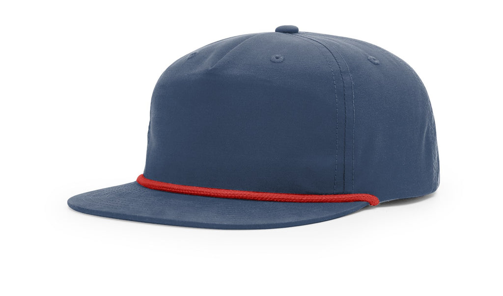 navy and red hat product view