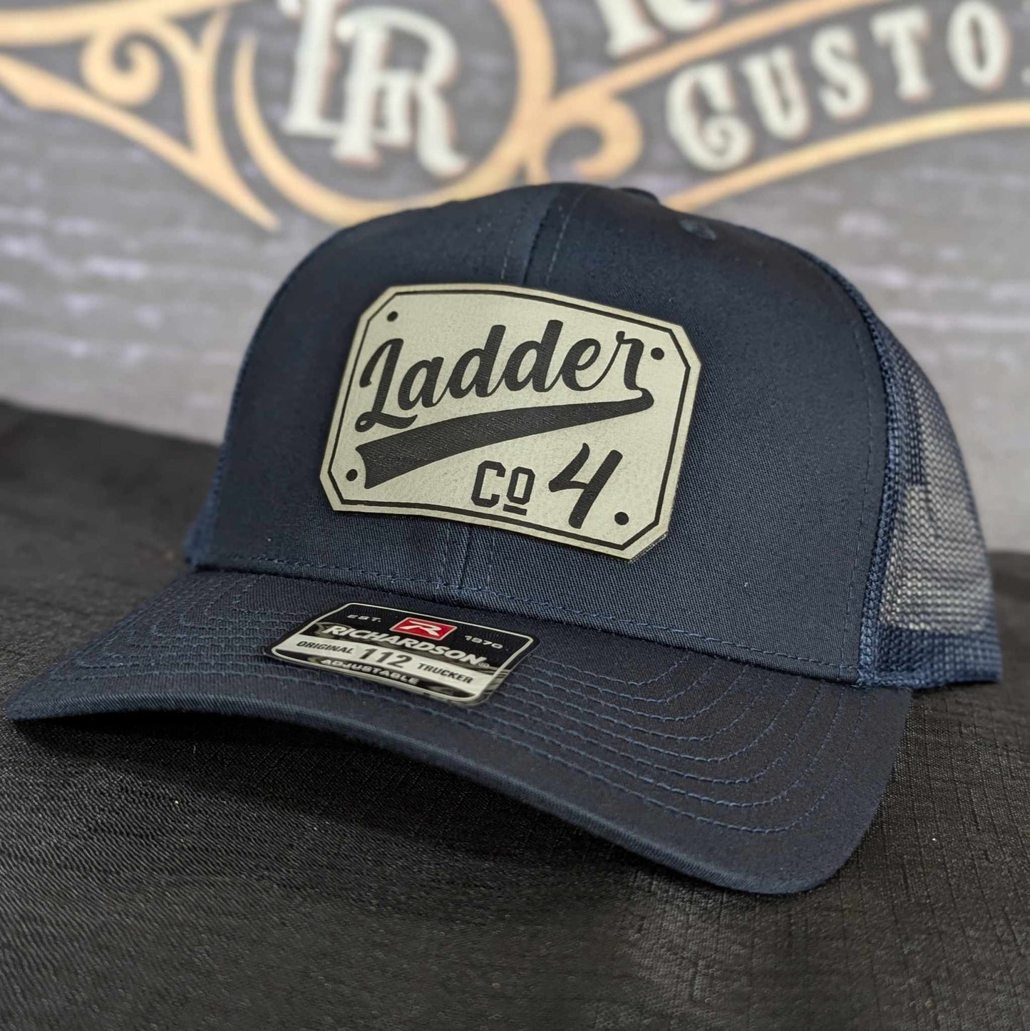 Custom Richardson hats, custom firefighter hat, first responder hats, custom leather patch hats, Custom firefighter hats, fireman gifts, Fire shield hat, Thin red line hats, Custom fire department hats, leather head, fire fighter hat, fireman hats