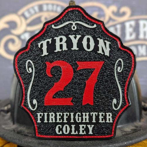 Custom Helmet Shield, Flag Helmet Shields, Firefighter Helmet Shield, Red Line Helmet Shield, Leather Fire Shields, Fire Helmet Fronts, Leather Fire Shields, Custom Leather Shields, Leather Helmet Fronts, Custom Leather Front, GB Shields