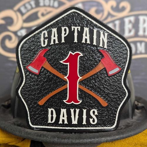 Custom Helmet Shield, Flag Helmet Shields, Firefighter Helmet Shield, Red Line Helmet Shield, Leather Fire Shields, Fire Helmet Fronts, Leather Fire Shields, Custom Leather Shields, Leather Helmet Fronts, Custom Leather Front, Passport shield, FDNY Passport shield, Custom passport 